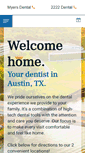 Mobile Screenshot of myersdental.com